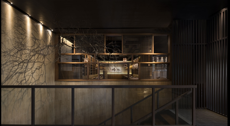 日式火锅餐饮空间设计效果图
