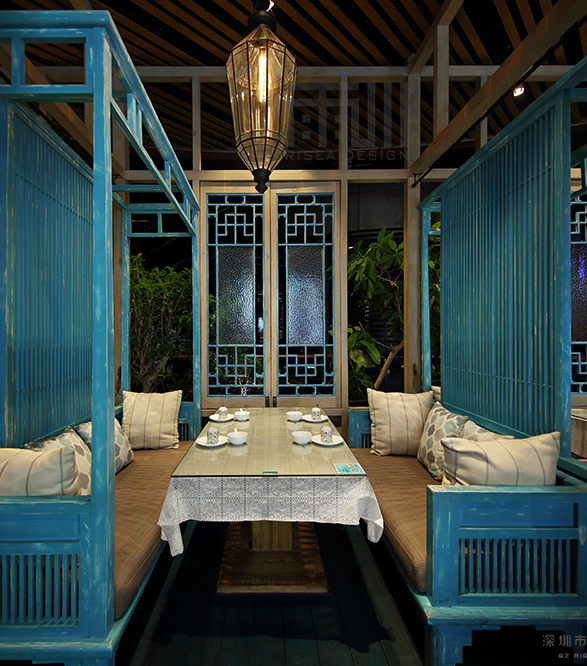 苏棠晓月（海上世界）餐厅设计效果图